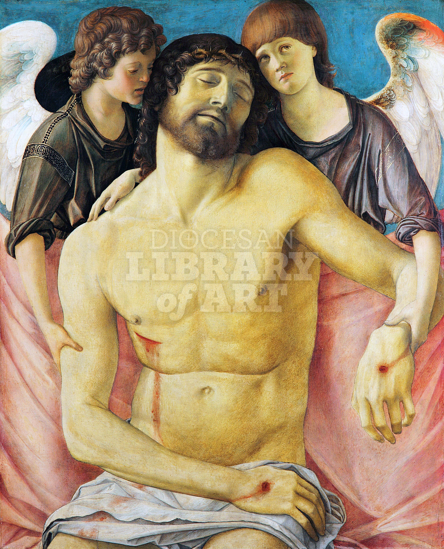 The Dead Christ, Supported by Two Angels