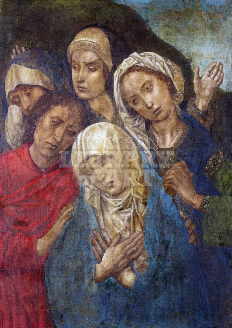 The Mourners at the Deposition from the Cross