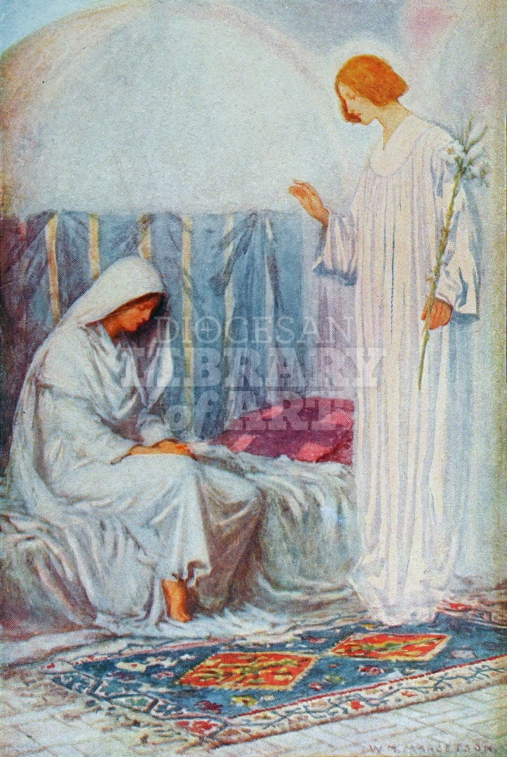 The Angel Speaking to Mary 