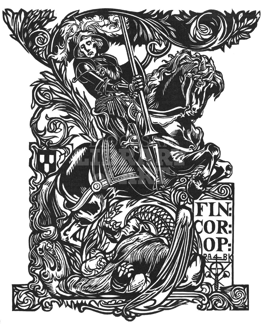 Saint George and the dragon