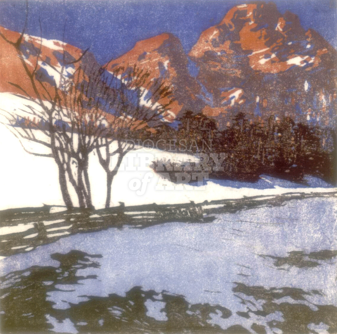 Winter High Mountains