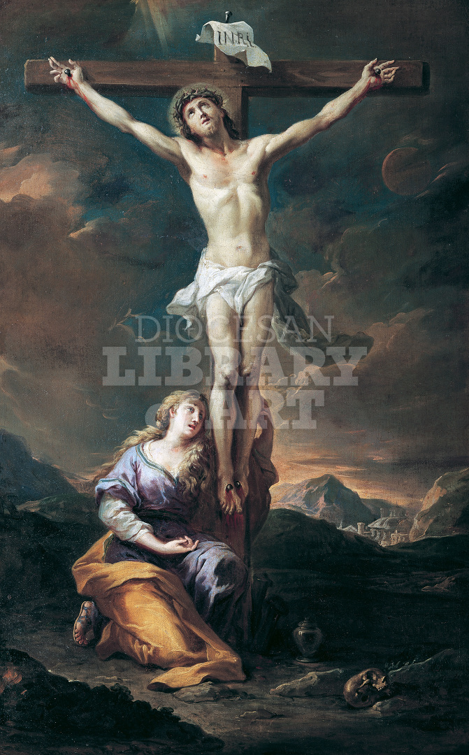 Crucifixion with Mary Magdalene