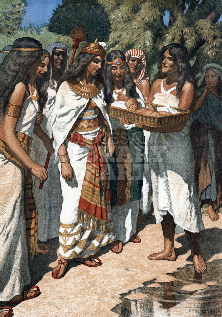 Moses is Saved by Pharaoh’s Daughter