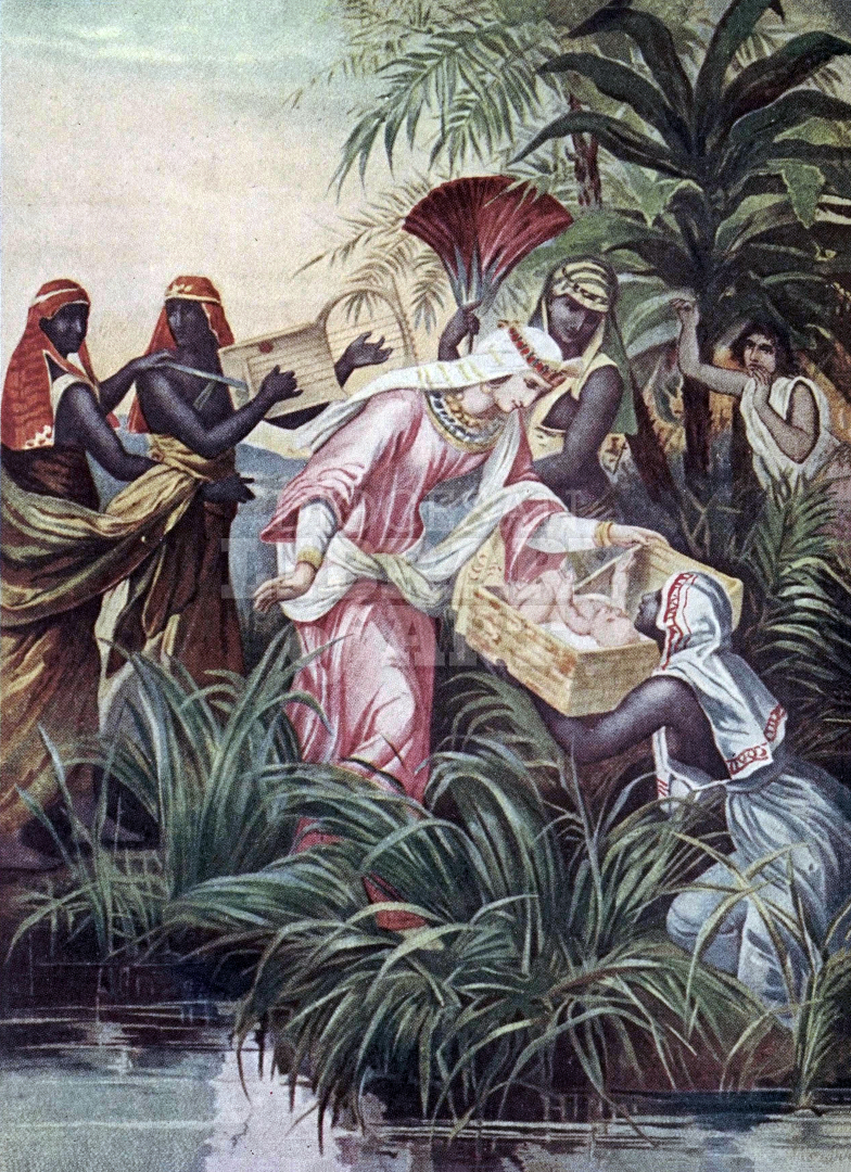 The Pharaoh’s Daughter Finds Moses