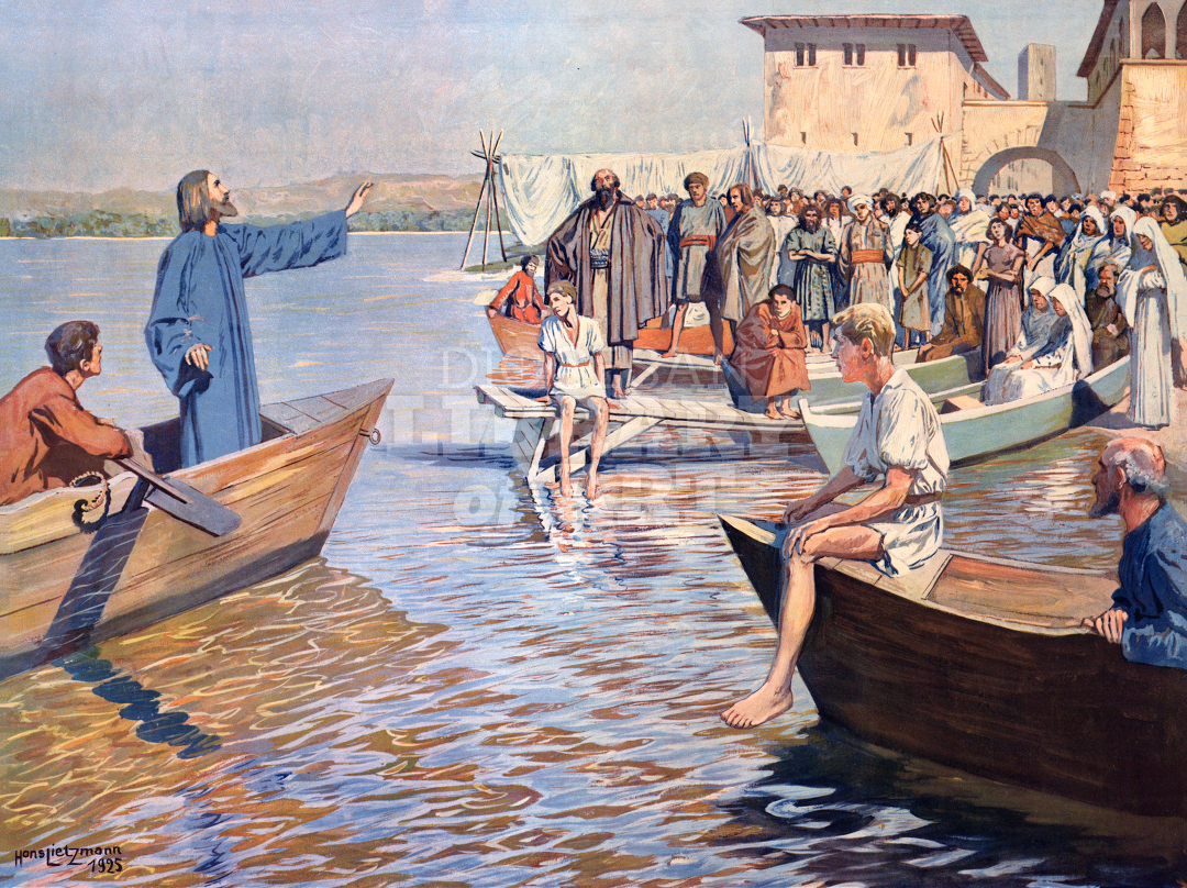Jesus Preached at the Lake