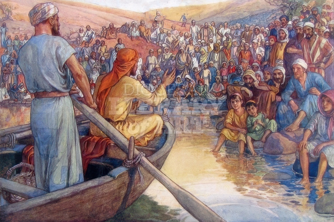 Jesus Teaching From the Boat