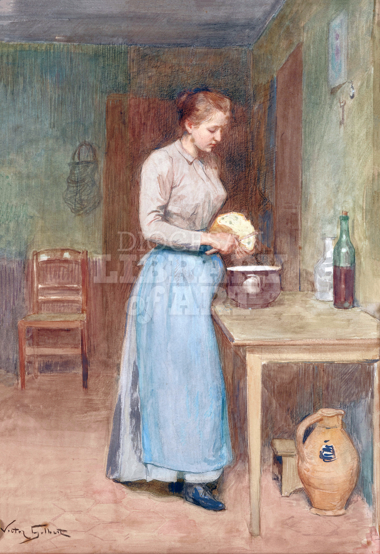Lady with Bread