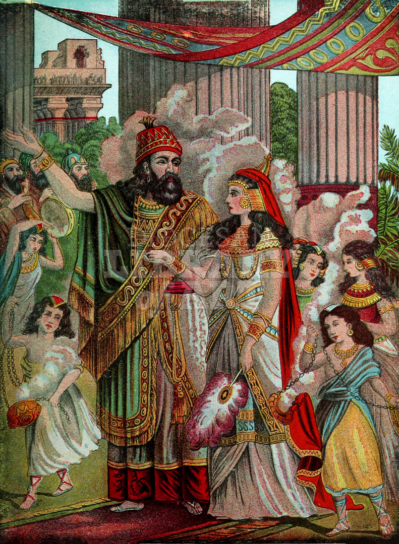 The Queen of Sheba Visiting Solomon