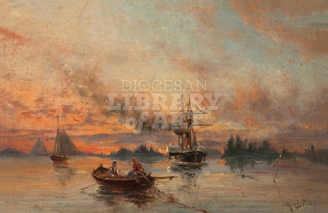 Paddle Steamers Rowboats Sailboats