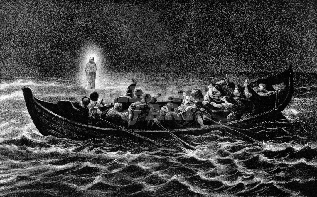 Christ Walking on the Sea
