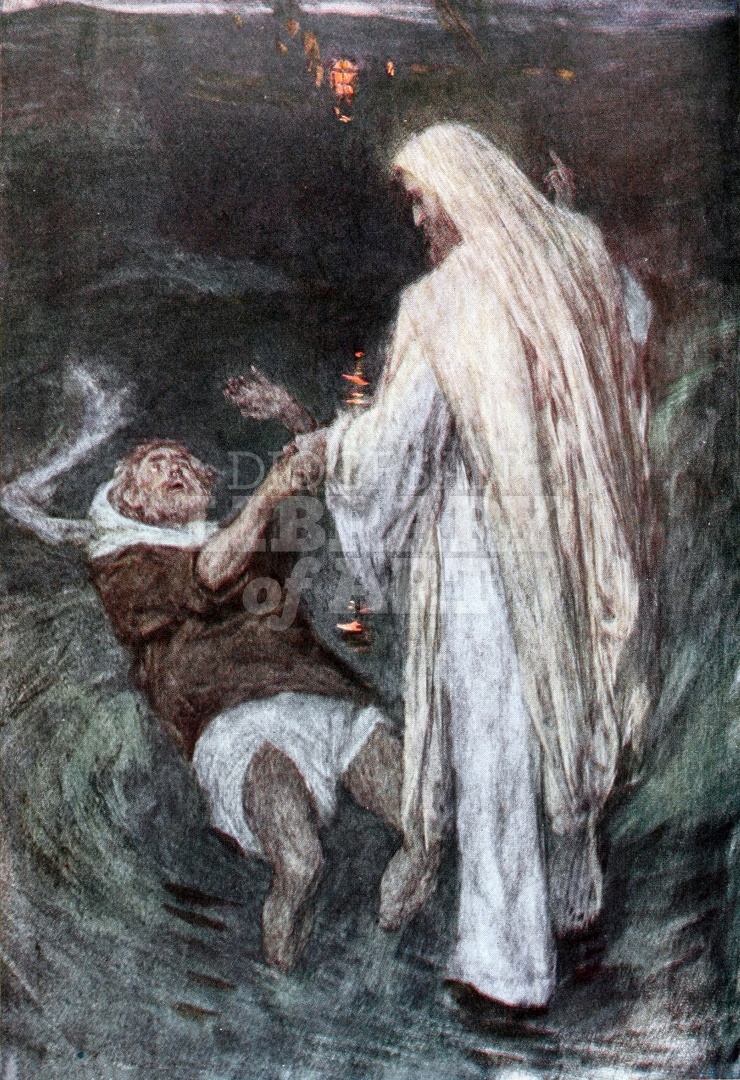 Christ Walking on the Sea