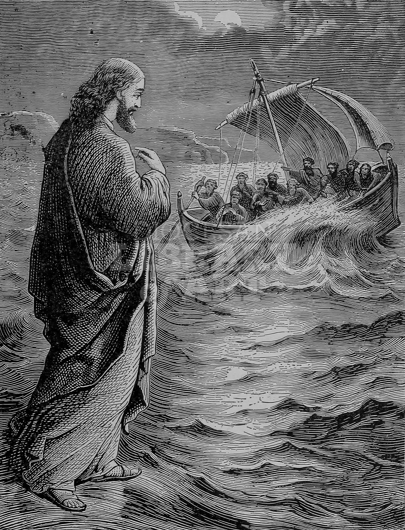 Christ Walking on the Sea