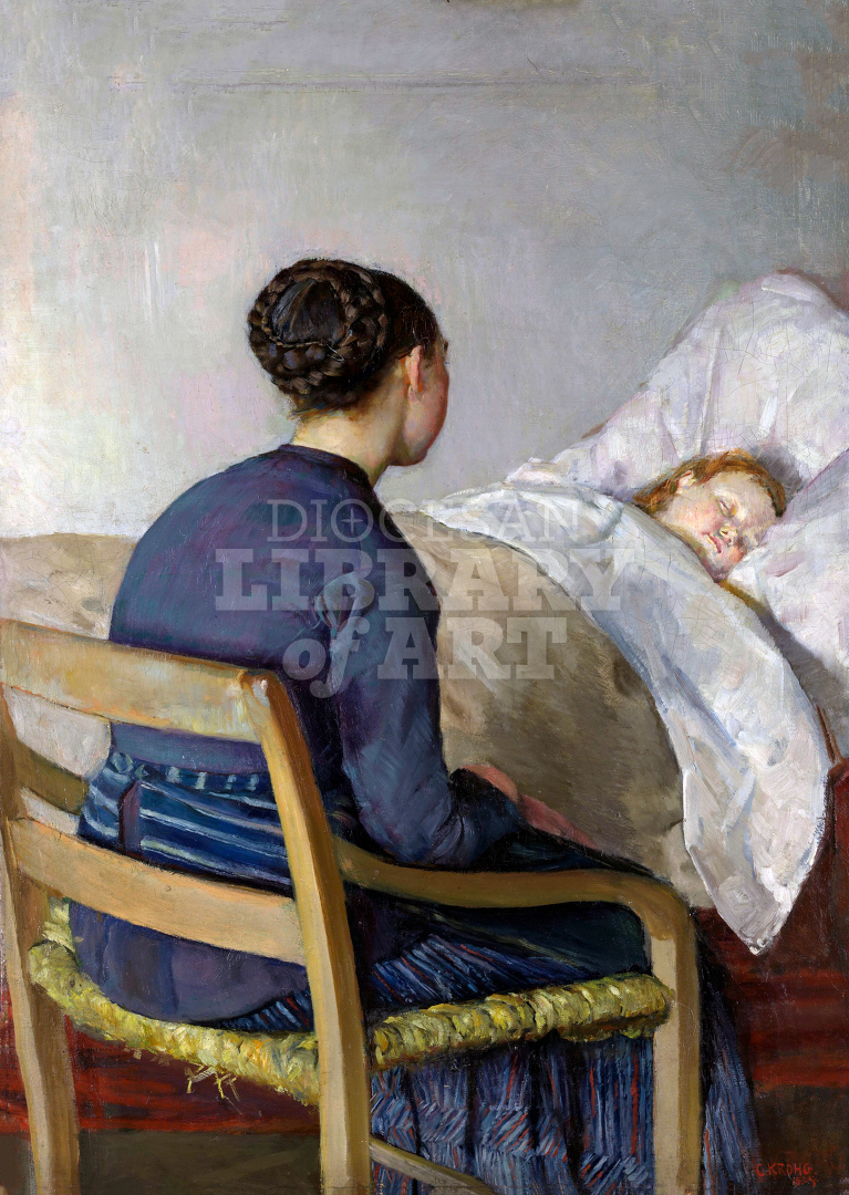 Mother at her Child’s Bed