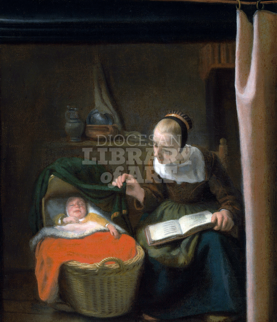 Woman at the Cradle 