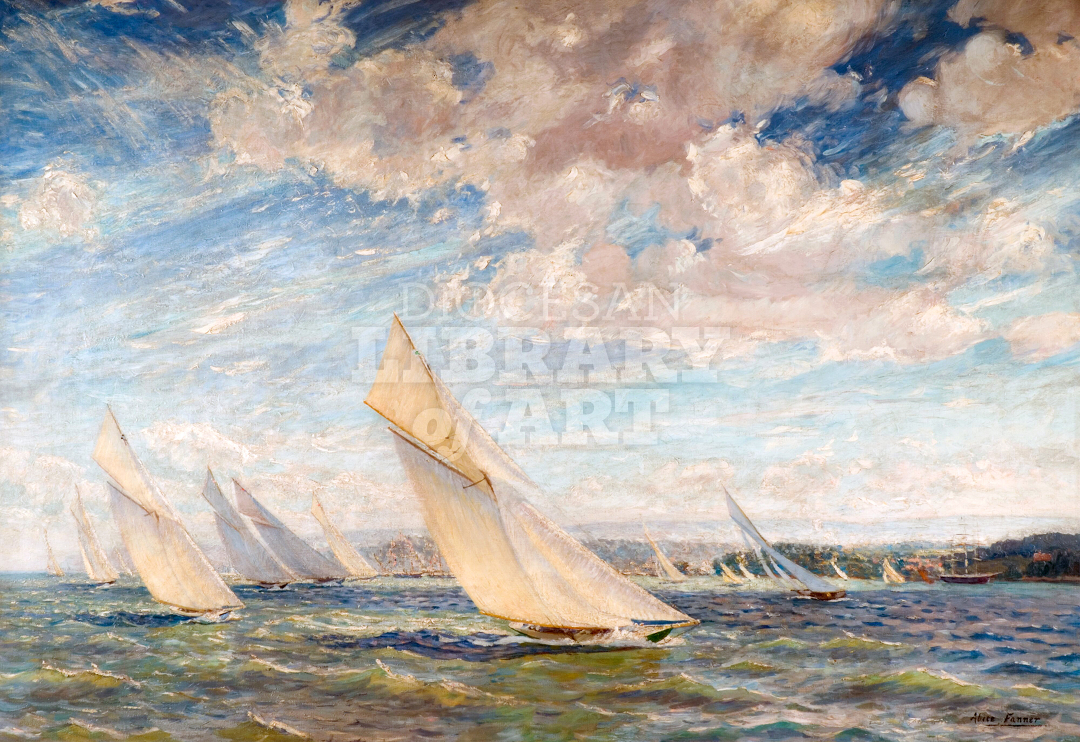 Yacht Racing in the Solent 