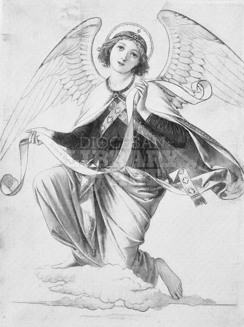 Angel with Scroll