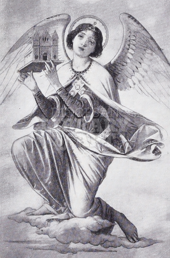 Angel with the Church