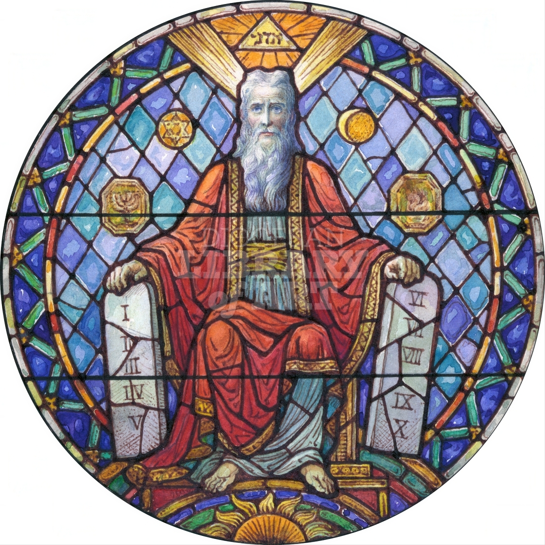 Moses with Commandments