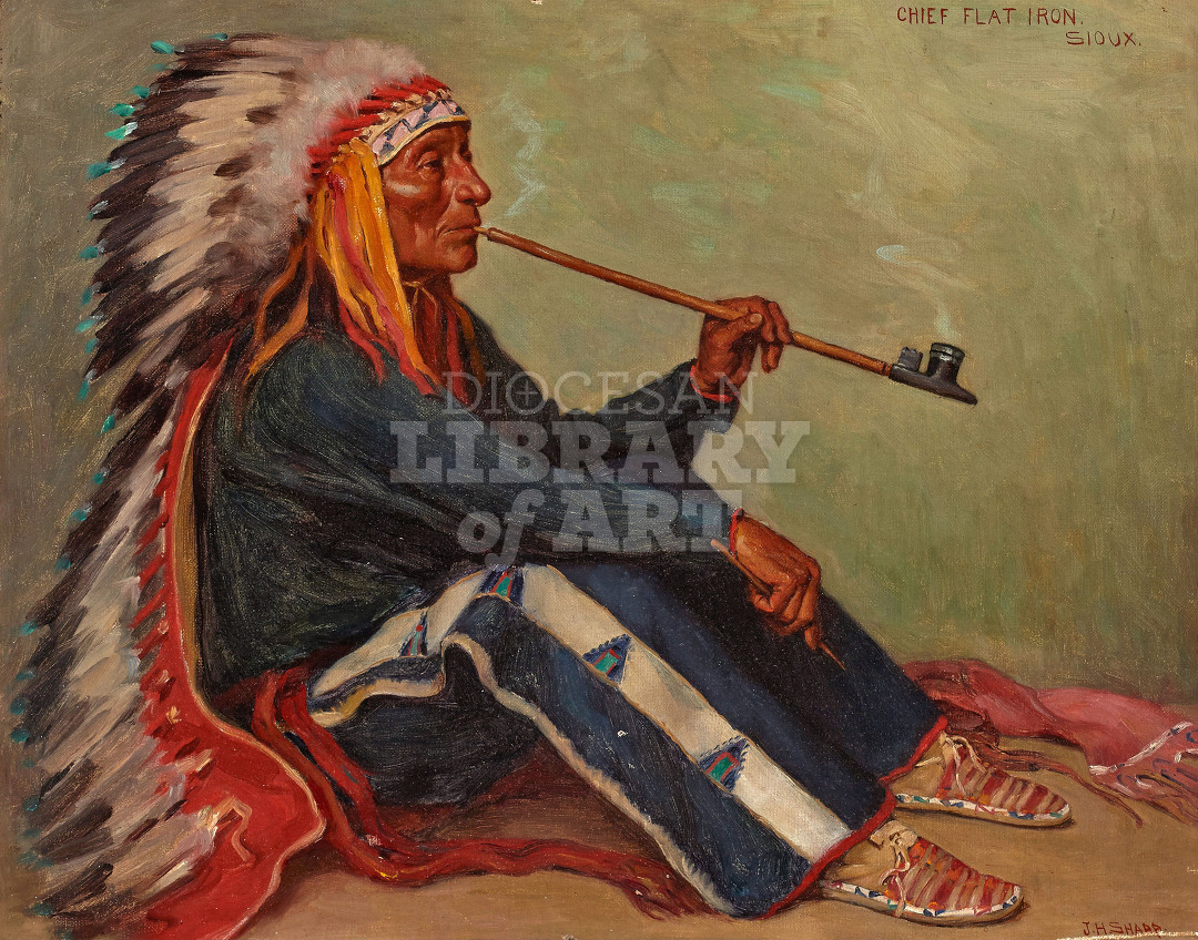 Chief Flat Iron, Sioux
