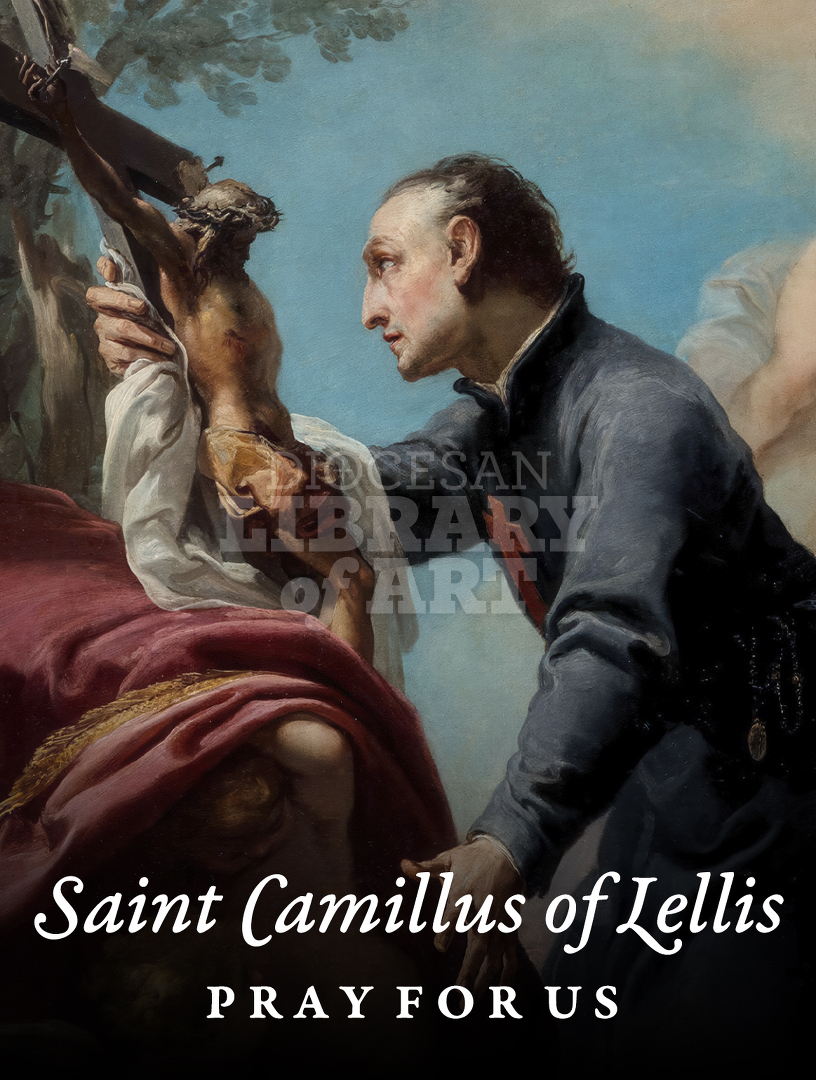 Saint Camillus of Lellis, Pray for Us : Full Page
