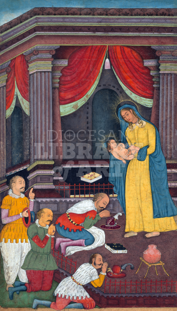 The Adoration of the Shepherds, from a Mirror of Holiness