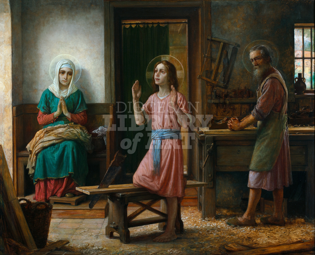 Holy Family in the Workshop