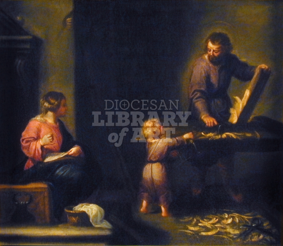 The Holy Family in the Carpenter Shop