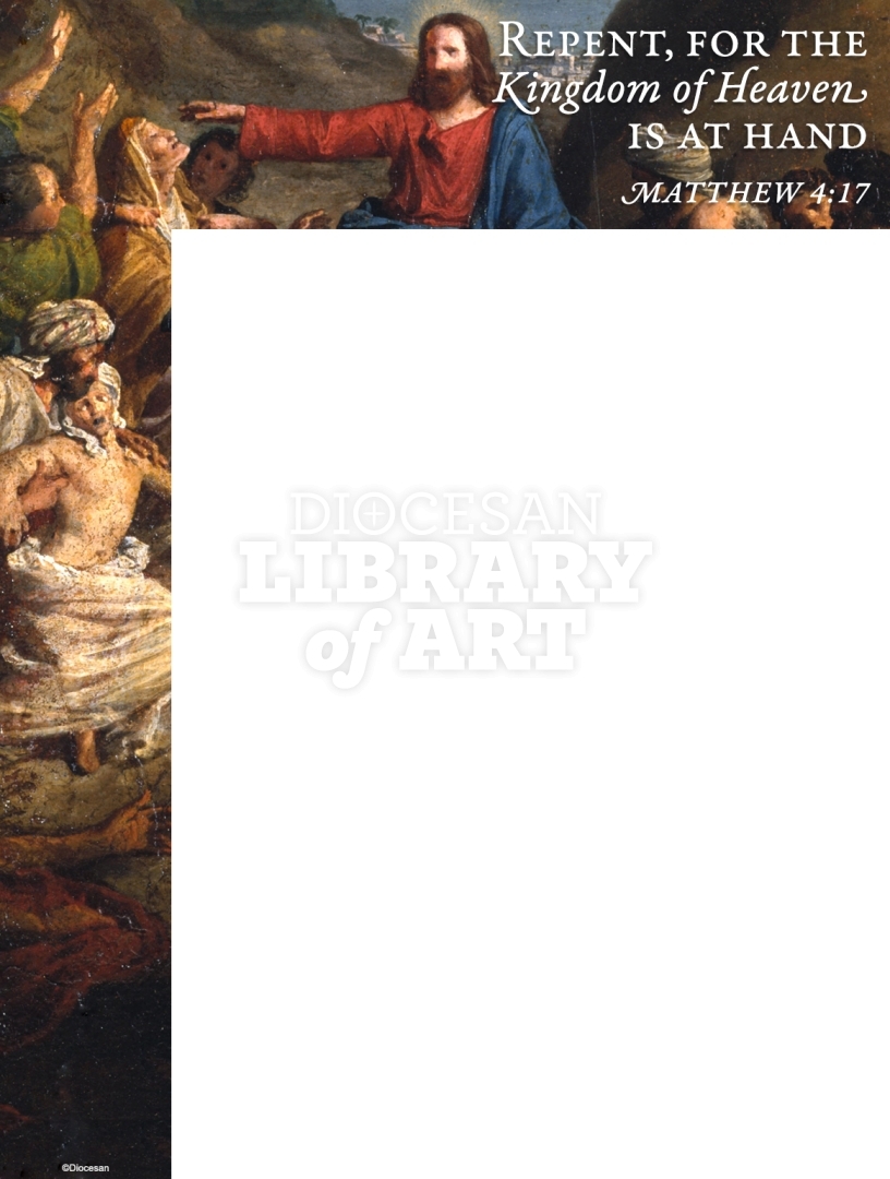 Diocesan Library of Art - Repent for the Kingdom of Heaven is At Hand ...