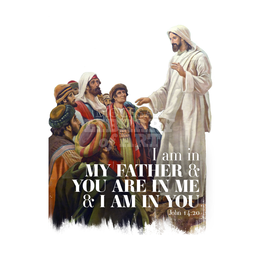 Diocesan Library of Art - I Am In My Father And You Are In Me And I Am ...